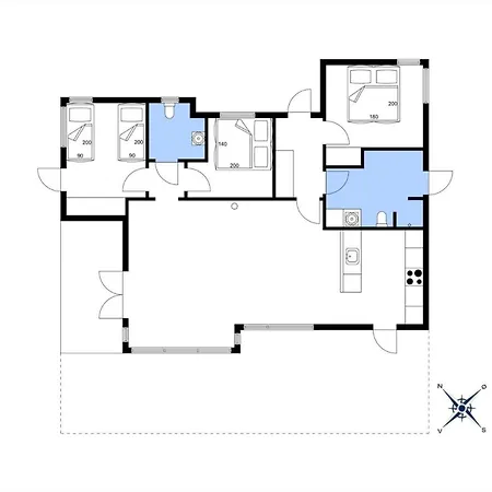 Casa de Férias 4801-ronne-stampen-vej-6-hus-7